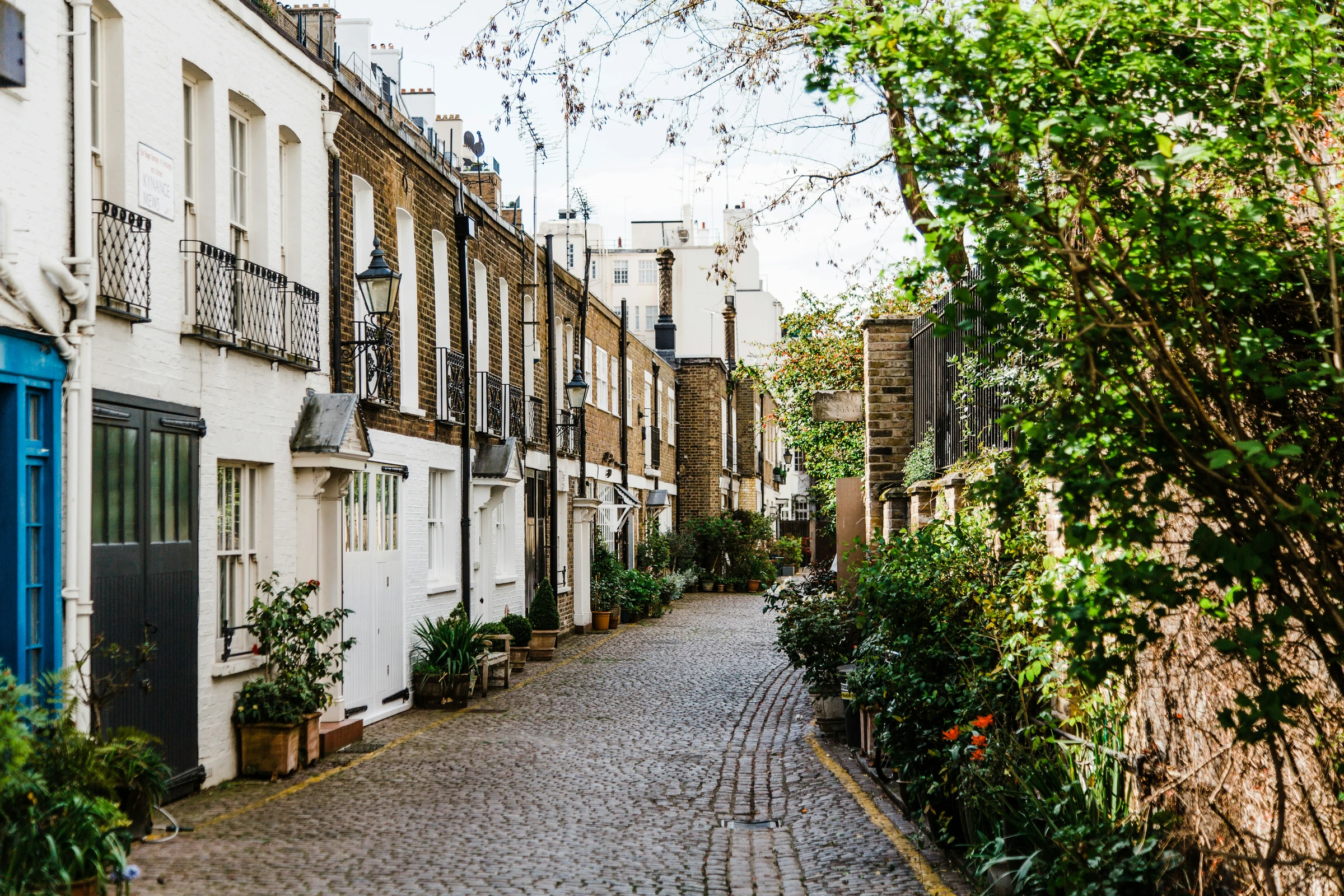 Kynance Mews in London.