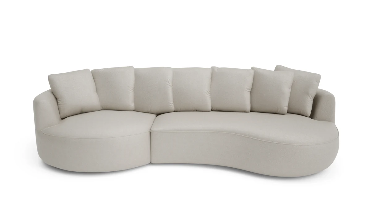 BELLEVILLE &middot; 4-Seater Left Corner &middot; Cream