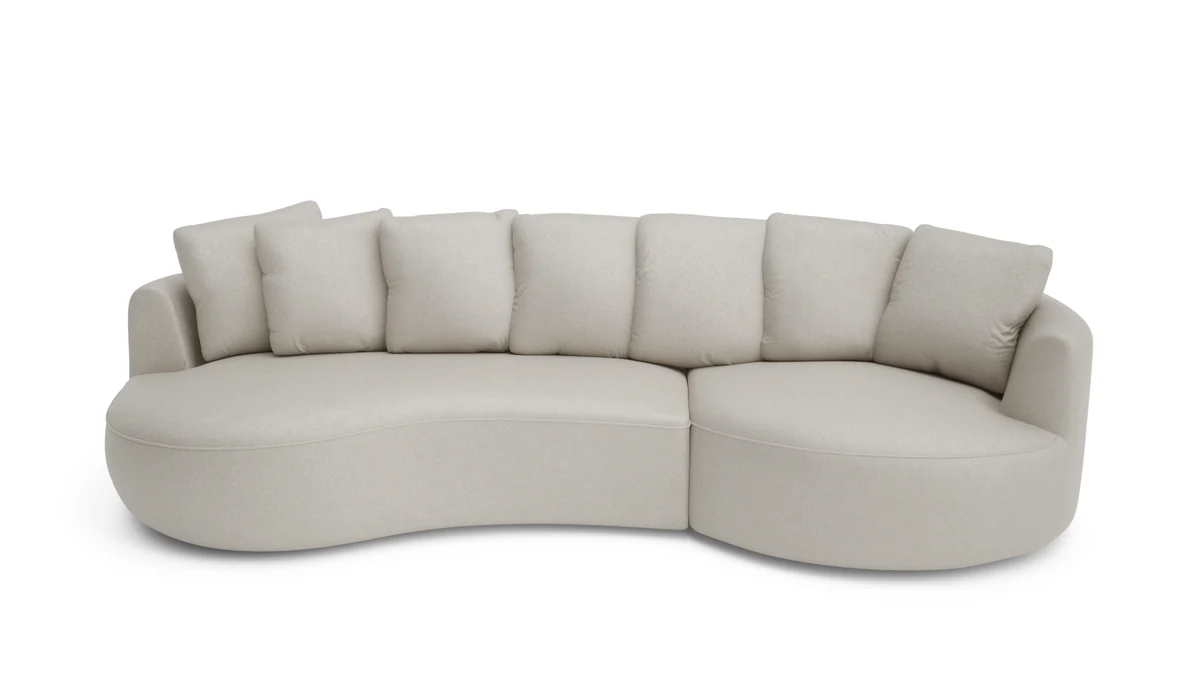 BELLEVILLE &middot; 4-Seater Right Corner &middot; Cream