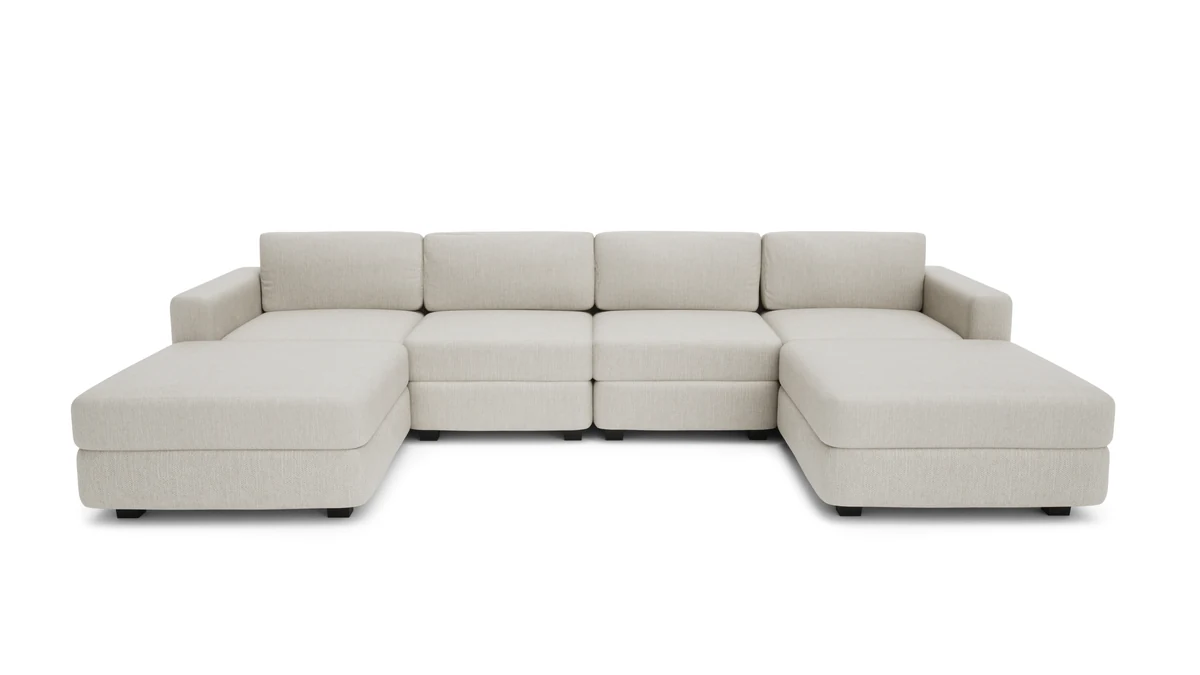 GR&Agrave;CIA &middot; U-shaped 180 x 320 x 180 cm &middot; Cream Beige
