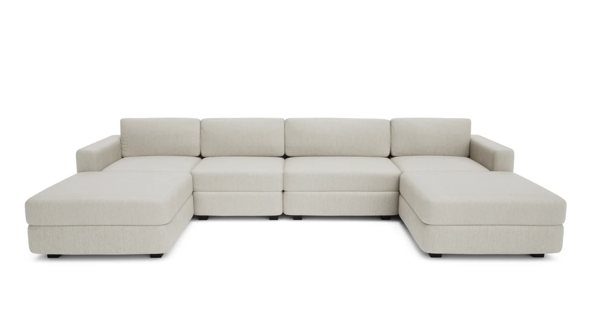 GR&Agrave;CIA &middot; U-shaped 180 x 340 x 180 cm &middot; Cream Beige